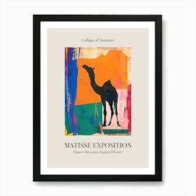 Camel 4 Matisse Inspired Exposition Animals Poster Art Print