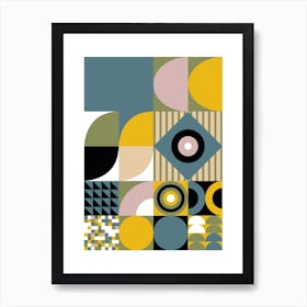 Bauhaus style 2 Art Print