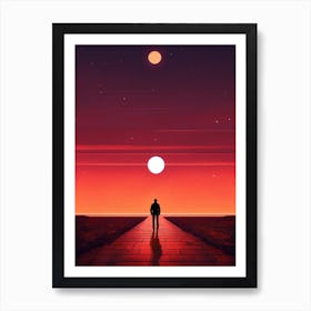 Sunset Art Print