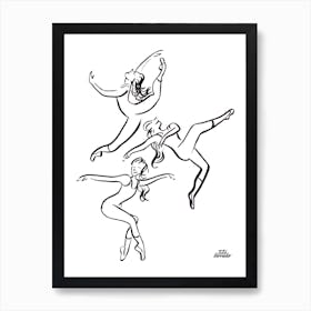 Dancers Art Print