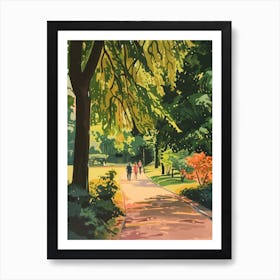 Clapham Common London Parks Garden 1 Painting Art Print