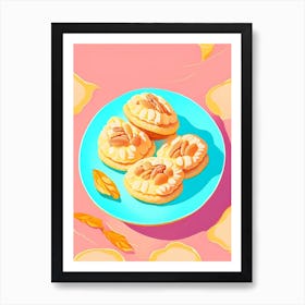 Pecan Sandies Dessert Pop Matisse 1 Flower Art Print