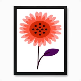 Flower Clipart Art Print