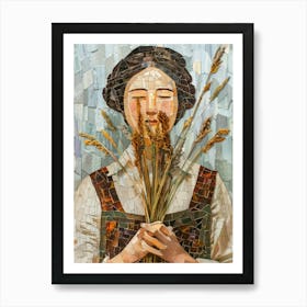 Mosaic Woman 1 Art Print