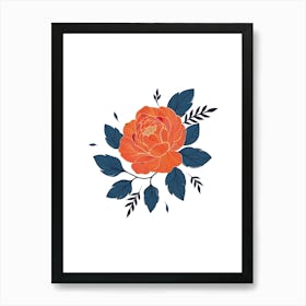 Peony Flower 1 Art Print