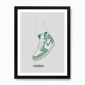 Sneakers Rich Art Print