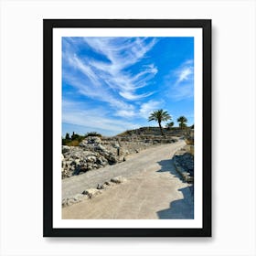 Desert Landscape Art Print