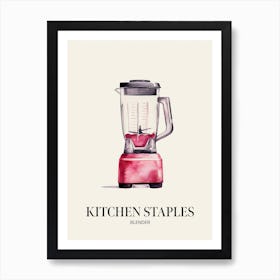 Kitchen Staples Blender 2 Affiche