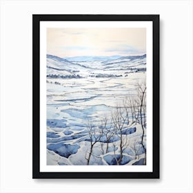 Yellowstone National Park United States 3 Art Print