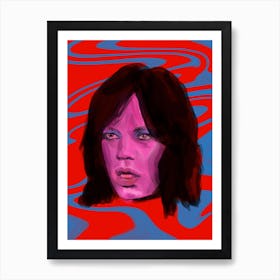 Mick Jagger Art Print