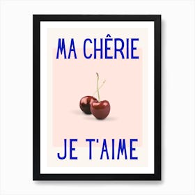 Vintage Cherrie Art Print