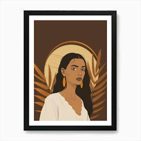 Mexican Woman 3 Art Print