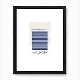 Les Volets Bleus - Collection "Sur la route de Cercal" - - Manon de Molay Art Print