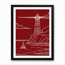 Lighthouse 5 Art Print