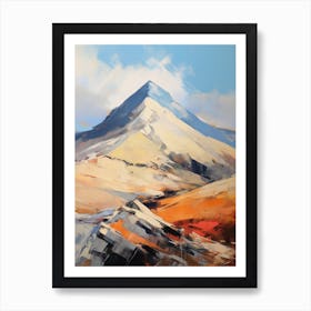 Stob Binnein Scotland 1 Mountain Painting Art Print