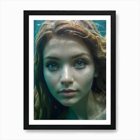 Mermaid-Reimagined 14 Art Print