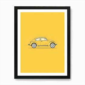 Volkswagen Beetle Art Print