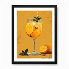 Aperol Spritz Art Print 383 Art Print