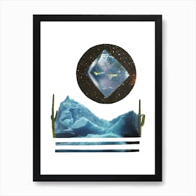 Glacier Art Print