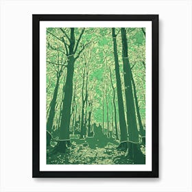 Green Forest Poster