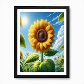 Sunflower 3 Art Print