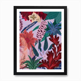 Fantasy garden Art Print