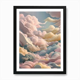 Clouds In The Sky Art Print