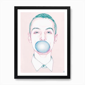 Bubble Boy Art Print