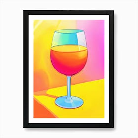 Glass Of Wine Art Print