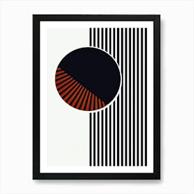 Buenos Aires Grids Minimalist Bauhaus Art Print