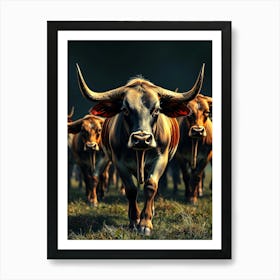 Wild Animal Creative Portrait 54 Art Print