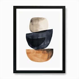 Escalante Stone Park Bauhaus Minimalist Art Print