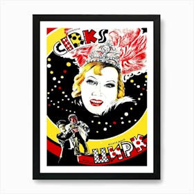 Circus, Comedy, Soviet Movie Poster Art Print