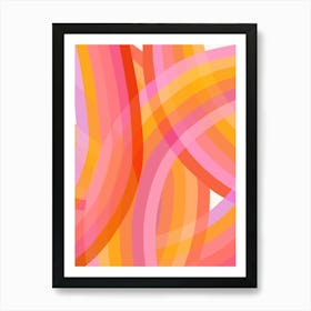 Rainbow Arch - Sunset 3 Art Print