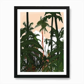 Tropical Jungle 15 Art Print