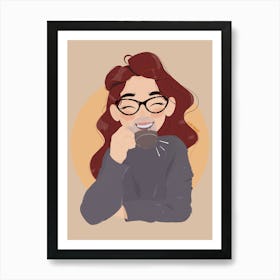 Coffee Lover Art Print