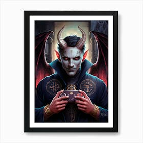 Demon 4 Art Print