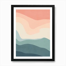 Abstract Waves 04 17 Art Print