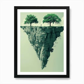 Tree In The Sky 2 Art Print