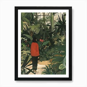 In The Garden Kew Gardens England 4 Art Print