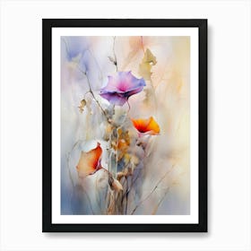 morning glory Art Print