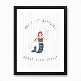 Mermaids Collection Art Print