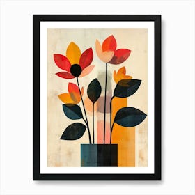 Flowers In A Vase 85 Art Print