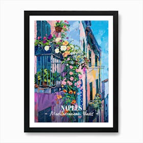 Mediterranean Views Naples 1 Art Print