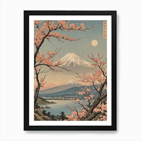 Mt Fuji Art Print