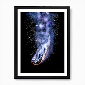 Fallstronaut Art Print