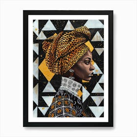 African Woman 92 Art Print