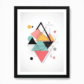 Abstract Geometric Pattern 3 Art Print