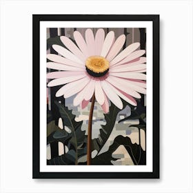 Flower Illustration Daisy 4 Art Print