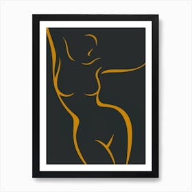 Woman'S Body 1 Art Print